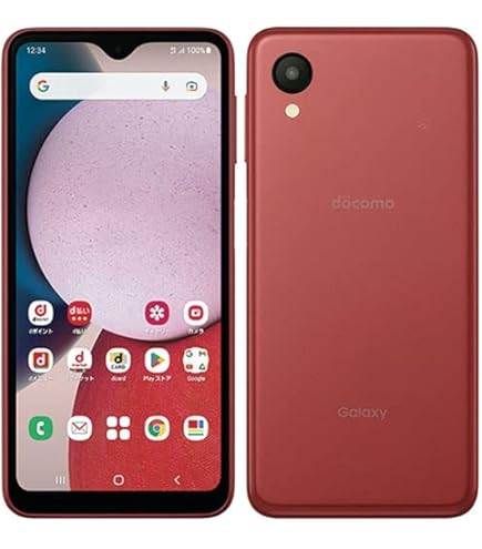 Amazon.co.jp: au Galaxy A23 5G SCG18 (Red) SIM Free Smartphone